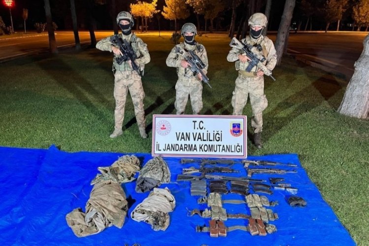 Eren Abluka-35 Operasyonunda silah ve m&uuml;himmat ele ge&ccedil;irildi