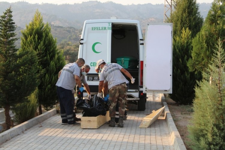 Aydın'da bir şahıs babasının mezarı başında &ouml;l&uuml; bulundu