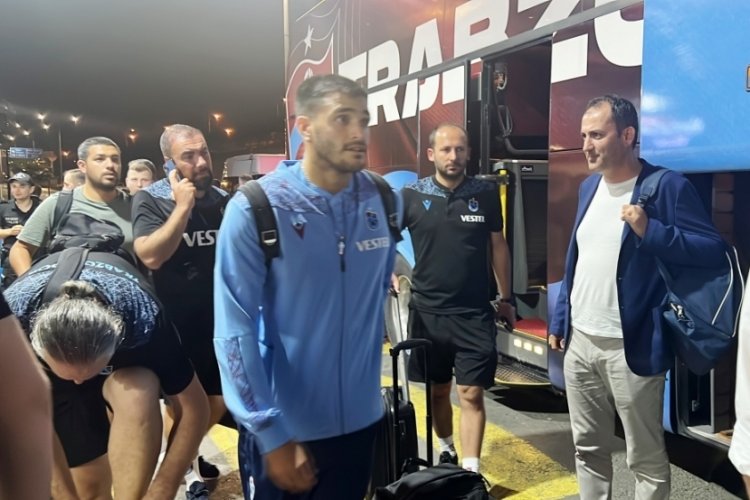 Maxi Gomez, Trabzonspor kafilesi ile şehre geldi