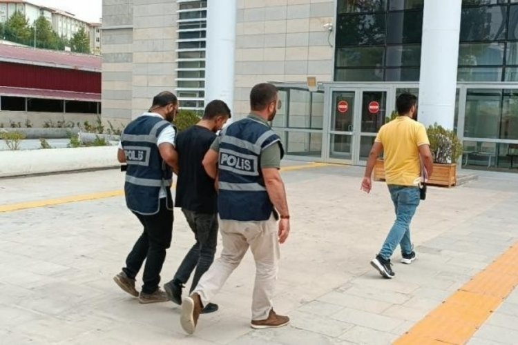 Elazığ'da 14 ayrı su&ccedil; kaydı olan zanlı tutuklandı