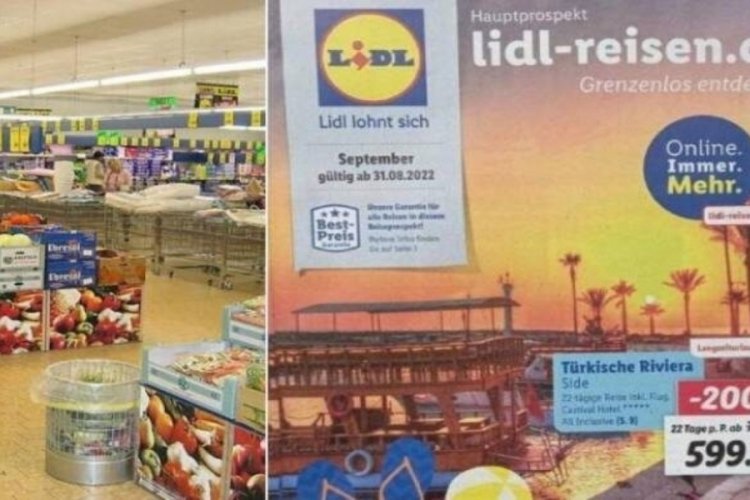 Almanya'da markette T&uuml;rkiye tatili satılıyor