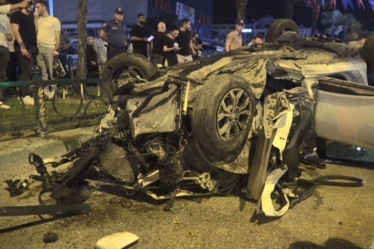 Bursa'daki feci kazanın g&ouml;r&uuml;nt&uuml;leri ortaya &ccedil;ıktı