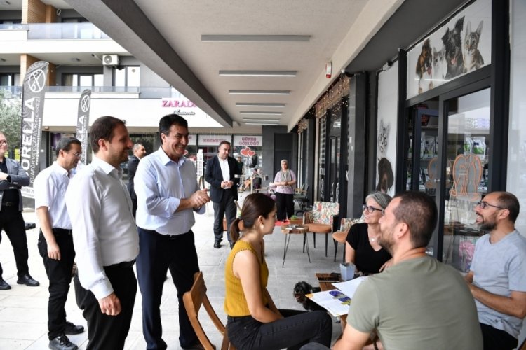 Bursa'da Başkan D&uuml;ndar'dan Soğanlı Mahallesi'ne ziyaret