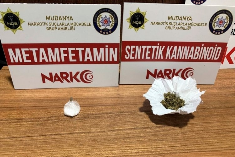 Bursa Mudanya'da uyuşturucu operasyonu