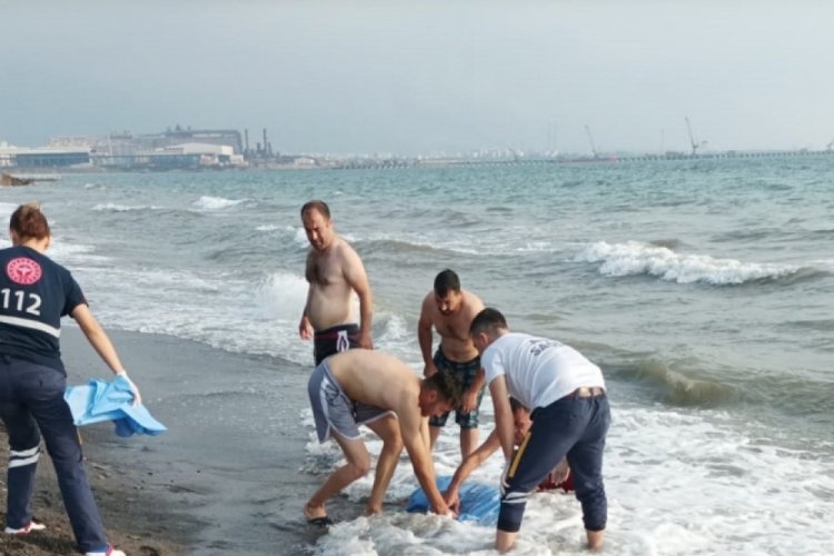 Hatay'da denize giren şahıs &ouml;l&uuml; olarak bulundu