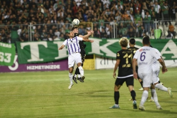 Bursaspor 87'de vuruldu!