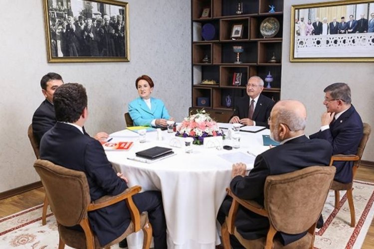 Kılı&ccedil;daroğlu'nun Cumhurbaşkanlığı &ccedil;ıkışına altılı masadan yanıt