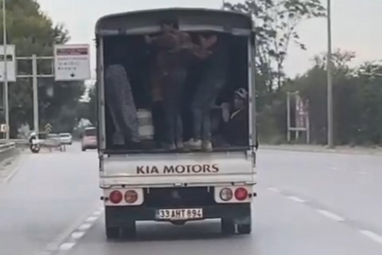 Bursa'nın tehlikeli yolculukları kameralara yansıdı