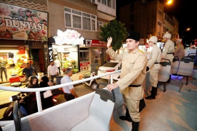 Bursa İneg&ouml;l'de d&uuml;şman işgalinden kurtuluşun 100. yılı kutlandı