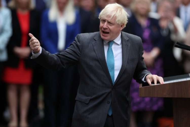Boris Johnson'dan veda