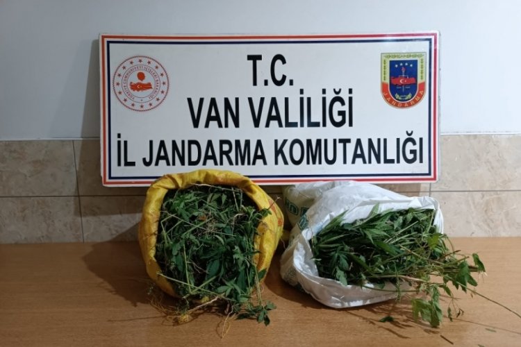 Van'da 17 kilo 400 gram kubar esrar ele ge&ccedil;irildi