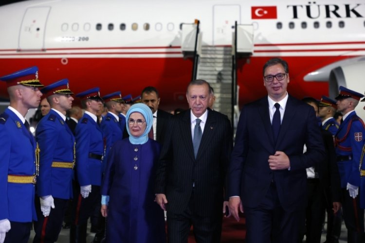 Cumhurbaşkanı Erdoğan, Sırbistan'da