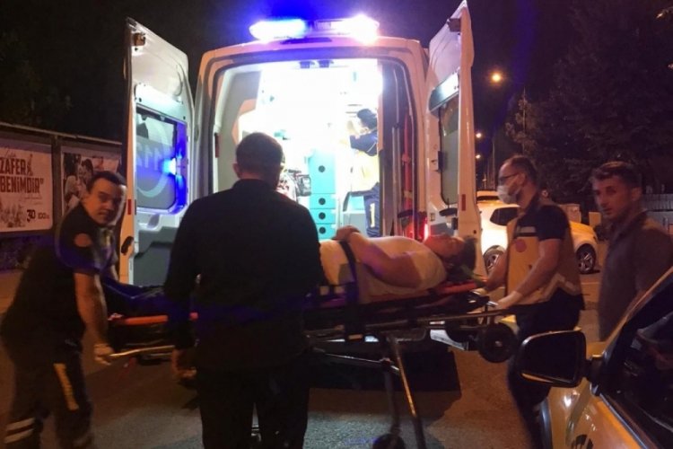 Tekirdağ'da merdivenden d&uuml;şen gen&ccedil; hastanelik oldu