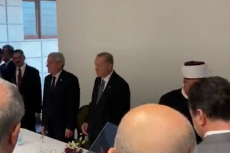 Cumhurbaşkanı Erdoğan, Bosna Hersek'te tekbirle karşılandı