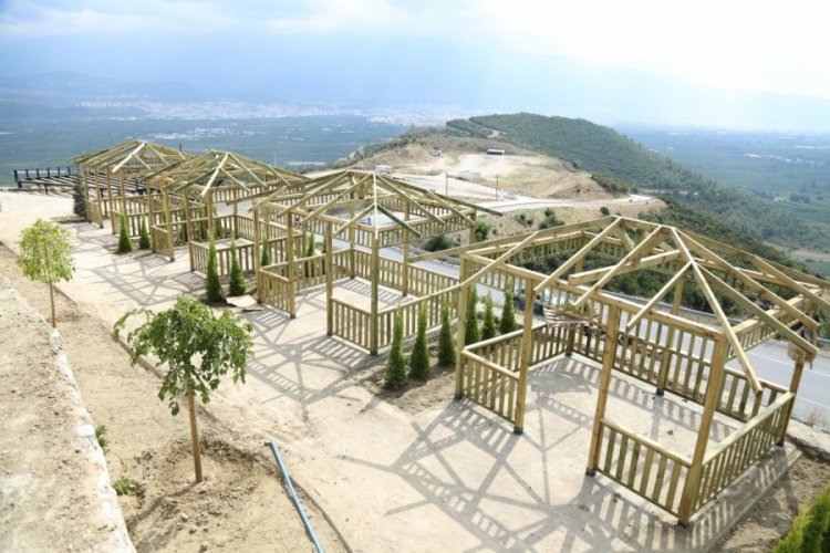 G&uuml;rsu seyir terası, panoramik Bursa manzarasıyla yakında hizmette