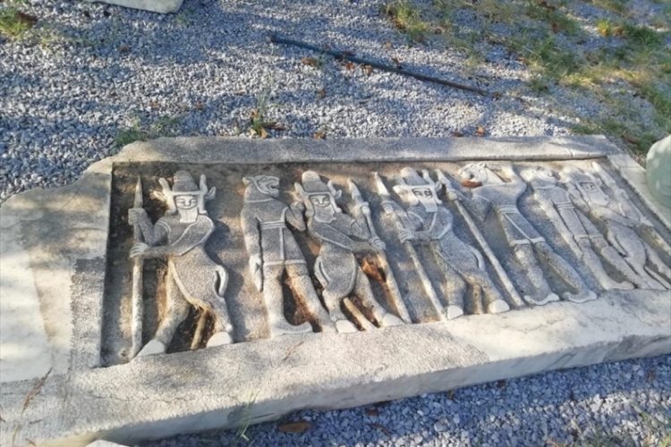Aydın'da Roma d&ouml;nemine ait tarihi eseler ele ge&ccedil;irildi