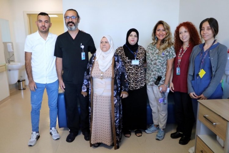 Ge&ccedil;irdiği kaza sonrası y&uuml;r&uuml;yemeyen Iraklı kadın, Eskişehir'de sağlığına kavuştu