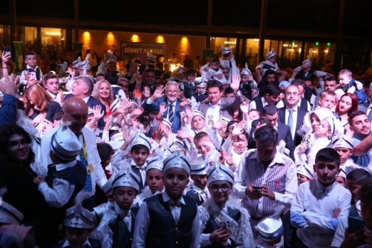 Bursa Nil&uuml;fer'de toplu ş&uuml;nnet t&ouml;reni