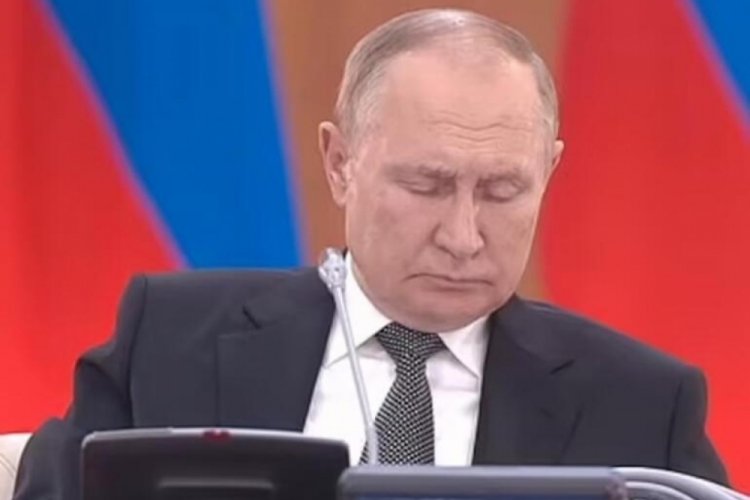 Toplantıda Putin dahil herkes uyudu
