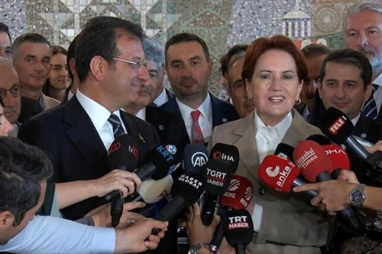 Meral Akşener'den İBB Başkanı'na ziyaret