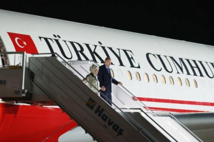Cumhurbaşkanı Erdoğan yurda d&ouml;nd&uuml;