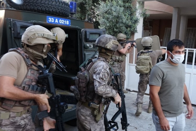 Mersin'de temizleme-3 operasyonunda 60 kişi g&ouml;zaltına alındı