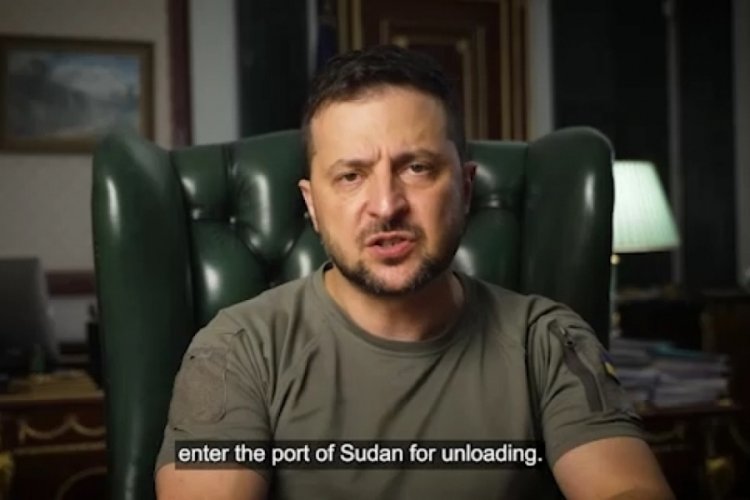 Zelenski'den, Putin'e cevap niteliğinde tahıl a&ccedil;ıklaması