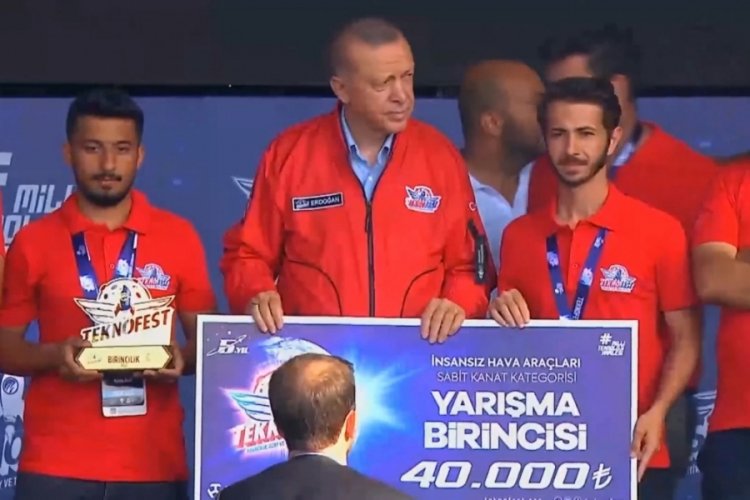 Teknofest'te GA&Uuml;N r&uuml;zgarı esti