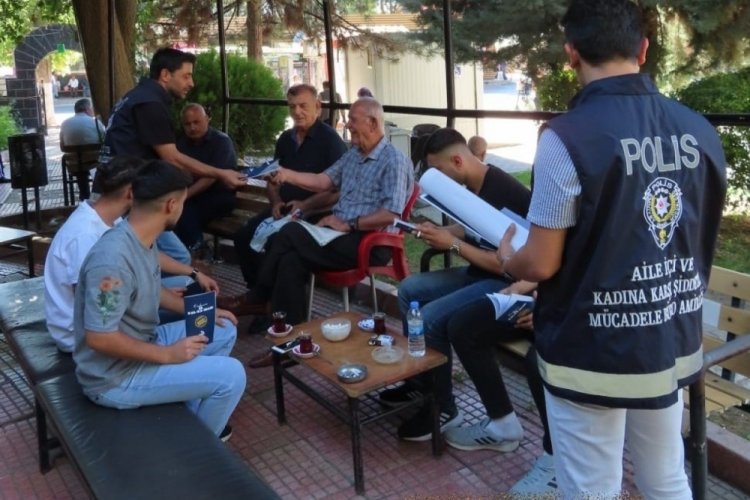 Malatya'da polis şiddete dikkat &ccedil;ekti