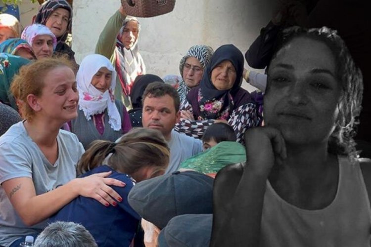 Cezaevinden &ccedil;ıkan eşinin &ouml;ld&uuml;rd&uuml;ğ&uuml; Arzu, toprağa verildi