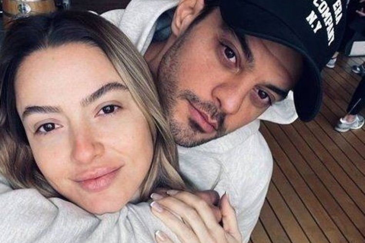 Hadise'den sonra eşi Mehmet Din&ccedil;erler'den olay paylaşım!