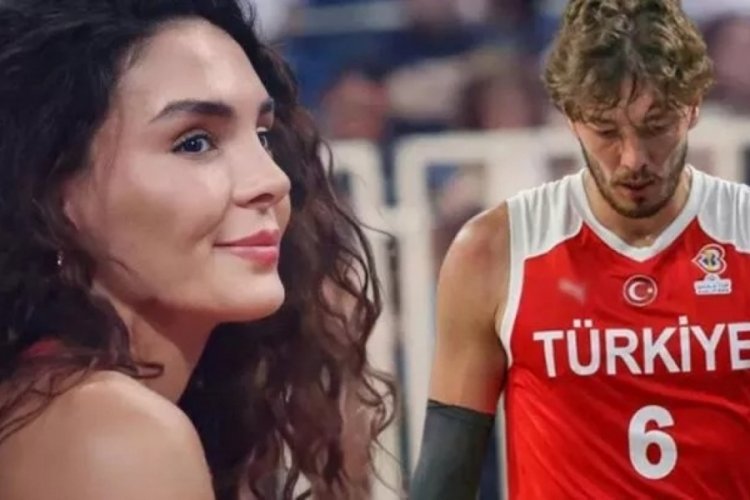 Ebru Şahin, Cedi Osman'ı b&ouml;yle teselli etti