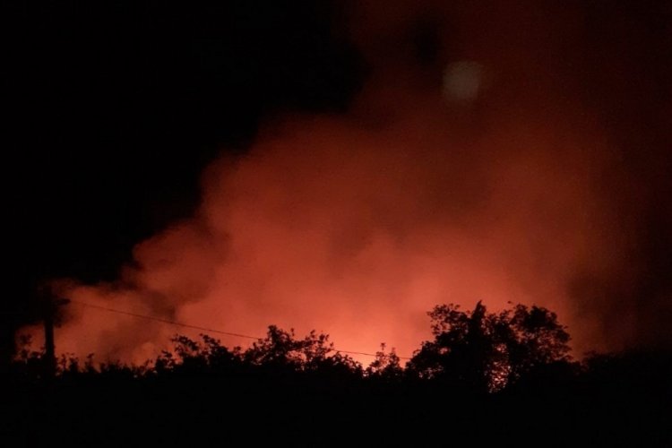 &nbsp;Elazığ'daki orman yangınına m&uuml;dahale s&uuml;r&uuml;yor