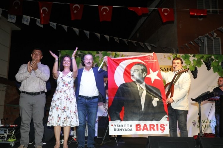 Bursalılar Bağbozumu Şenliği'nde bir araya geldi