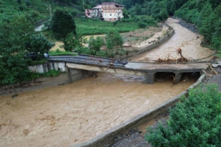 Rize Valiliği'nden sel uyarısı
