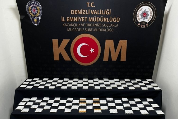 Denizli'de ka&ccedil;ak&ccedil;ılık operasyonu