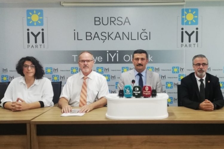 İYİ Parti Bursa'dan 'B&uuml;y&uuml;kşehir'de bir skandal daha' temalı basın a&ccedil;ıklaması