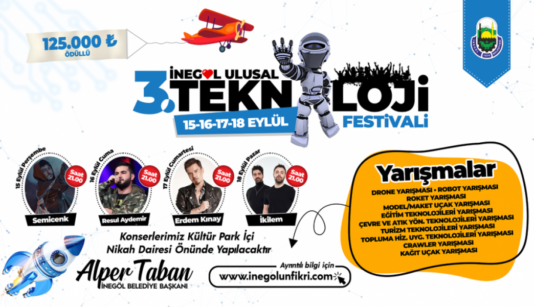 Bursa İneg&ouml;l'de Festival haftası