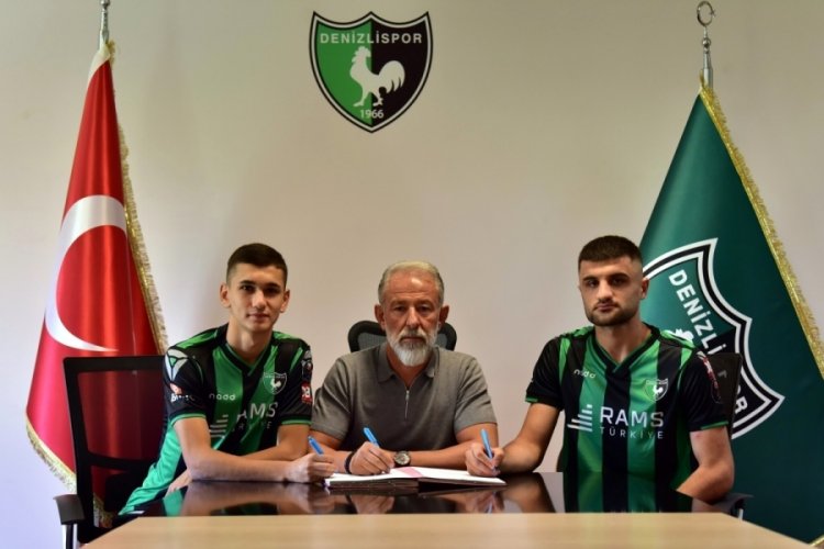 Denizlispor'a 2 yeni gen&ccedil; oyuncu