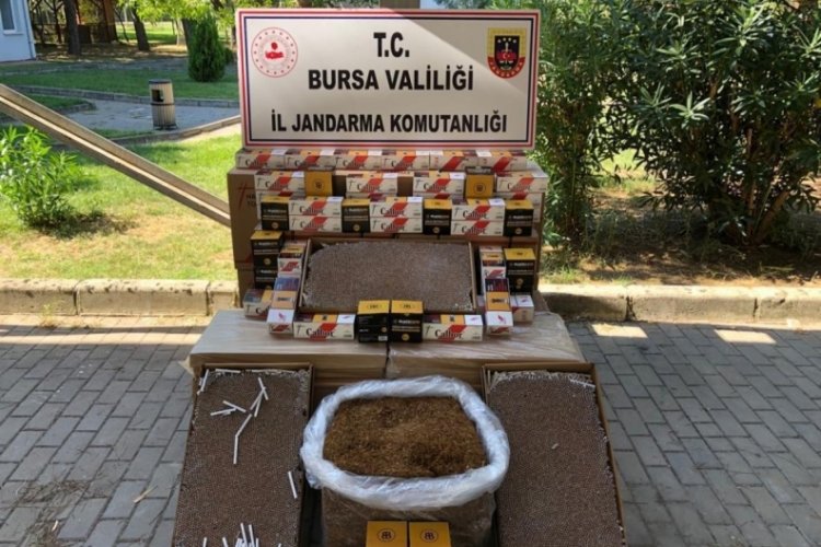 Bursa'da ka&ccedil;ak t&uuml;t&uuml;n operasyonu&nbsp;
