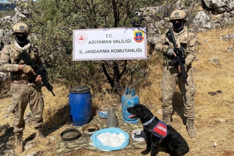 PKK/KCK'ya ait yaşam malzemesi ele ge&ccedil;irildi