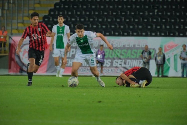 Bursaspor &Ccedil;orum'dan puansız d&ouml;n&uuml;yor