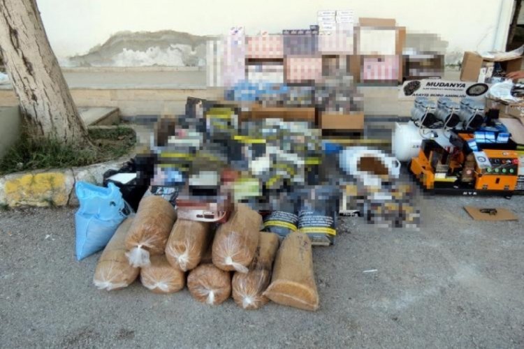 Bursa Mudanya'da ka&ccedil;ak&ccedil;ılar yakalandı