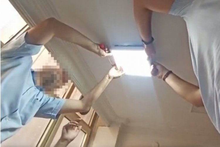 K&uuml;tahya'da tavan arasında ka&ccedil;ak sigara ve t&uuml;t&uuml;n ele ge&ccedil;irildi