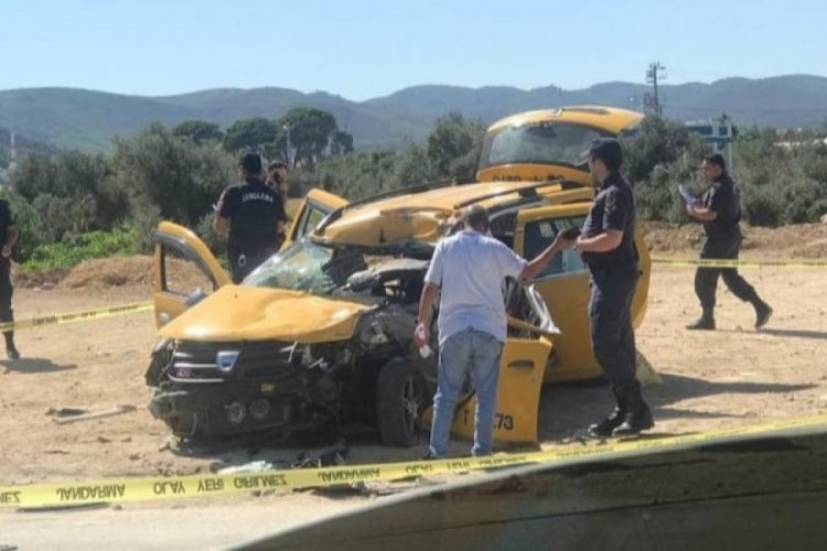 Feci kaza can aldı