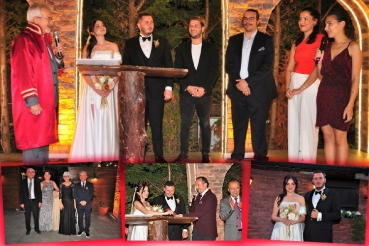 Cansu K&ouml;ksal ile Ege Karlı'nın g&ouml;rkemli d&uuml;ğ&uuml;n&uuml;