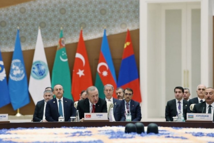 Cumhurbaşkanı Erdoğan'dan Şangay İşbirliği Teşkilatı Zirvesi'nde konuştu
