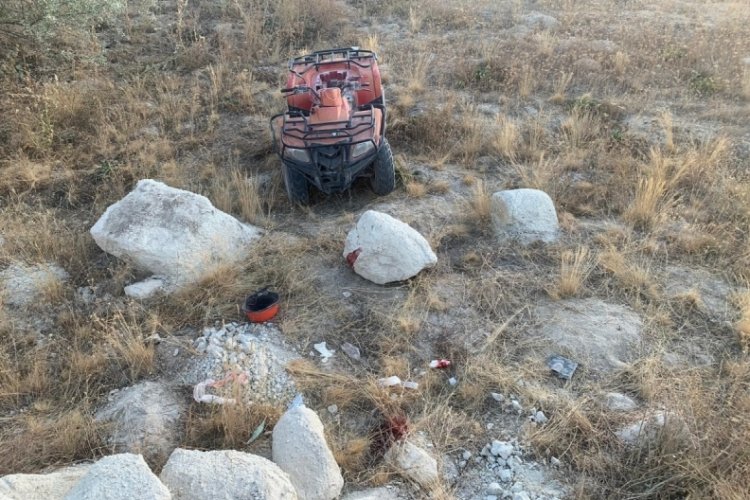 Nevşehir Kapadokya'da ATV kazası: 1 &ouml;l&uuml;