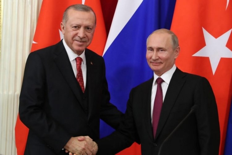 Erdoğan ve Putin'in g&ouml;r&uuml;şmesinde doğalgaz anlaşması