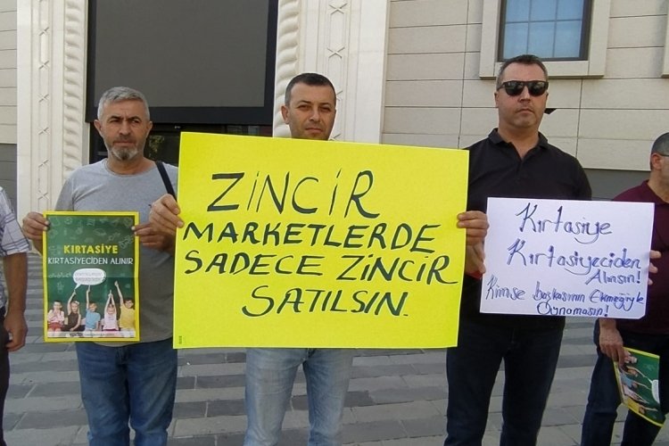 Bursa'da Kırtasiyeciler haykırdı: Artık nefes alamıyoruz